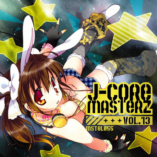 the cover art for the album 'J-Core Masterz Volume 13' by Various Artists